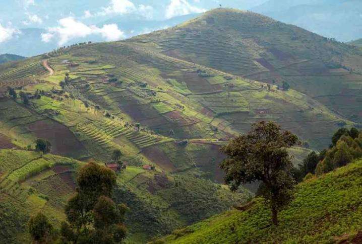 hiking rwanda hills